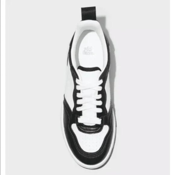 Women's Netty Fashion Sneakers with Memory Foam Insole - Wild Fable Black 11 - Picture 2 of 15